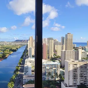 Apartment Waikiki High Floor Views Beaches Convention Center, Honolulu